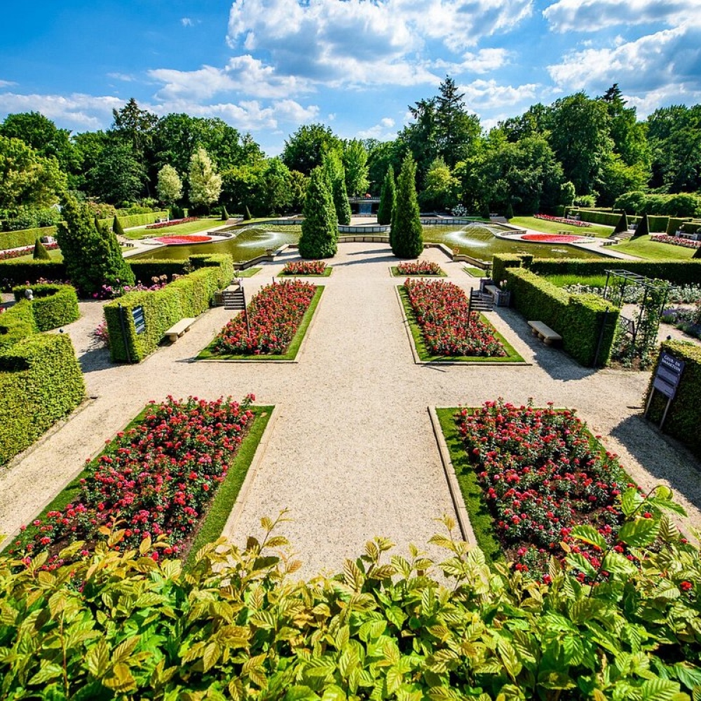 Het barokke rosarium van Kasteeltuinen Arcen