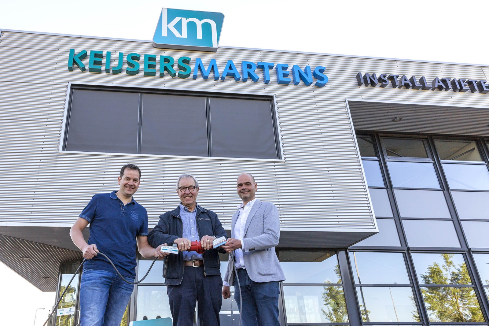 De directeuren Edwin Keijsers en Wilfred Martens