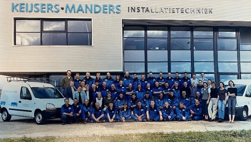 Team van Keijsers-Manders Installatietechniek voor het bedrijfspand
